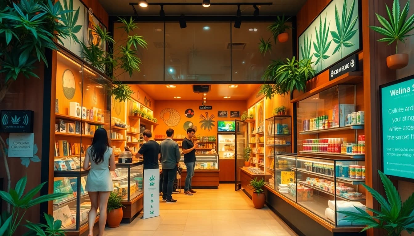Learn where can you buy weed online by browsing a vibrant cannabis storefront.