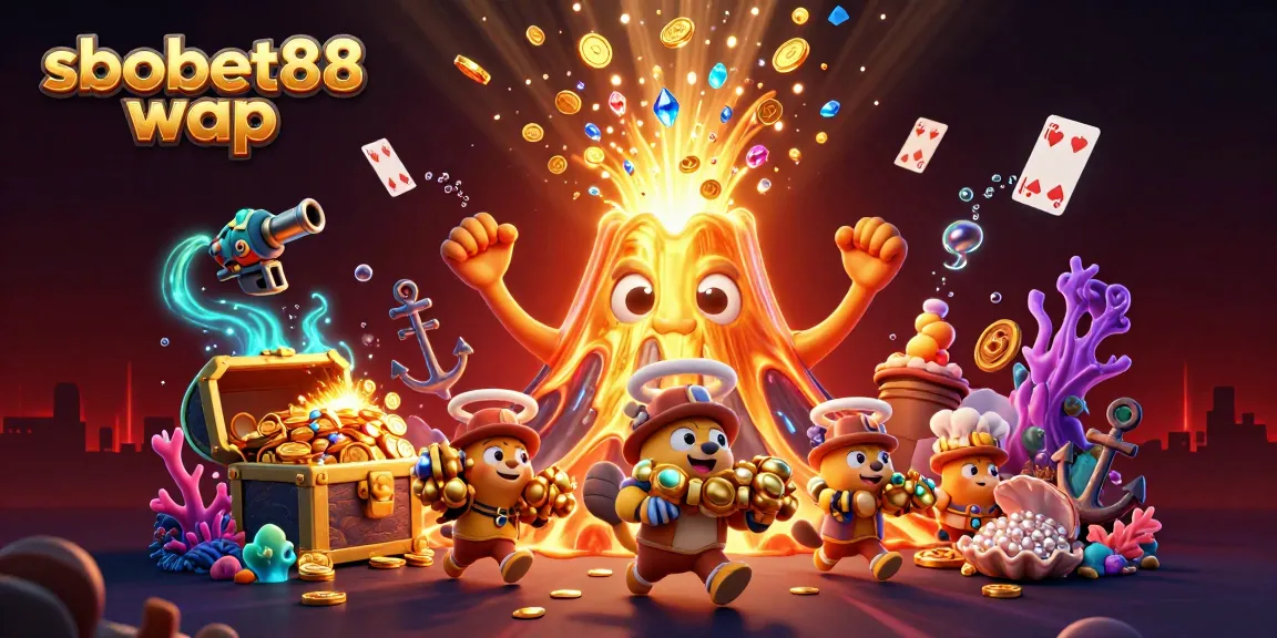 Experience vibrant sbobet88 wap gaming with dynamic treasure eruptions and exciting casino elements.