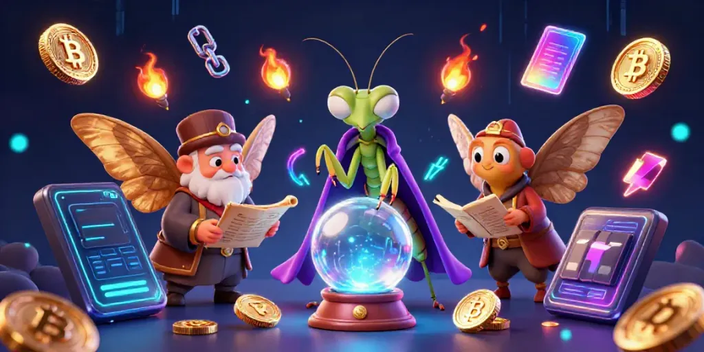 Engage with exciting slots in this vibrant illustration featuring playful casino elements.