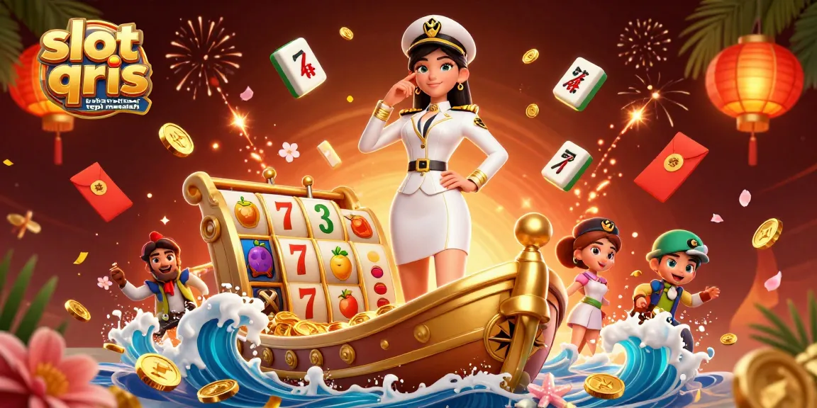 Engaging scene depicting slot qris bukan solusi tapi masalah, showcasing vibrant casino elements and a commanding presence.