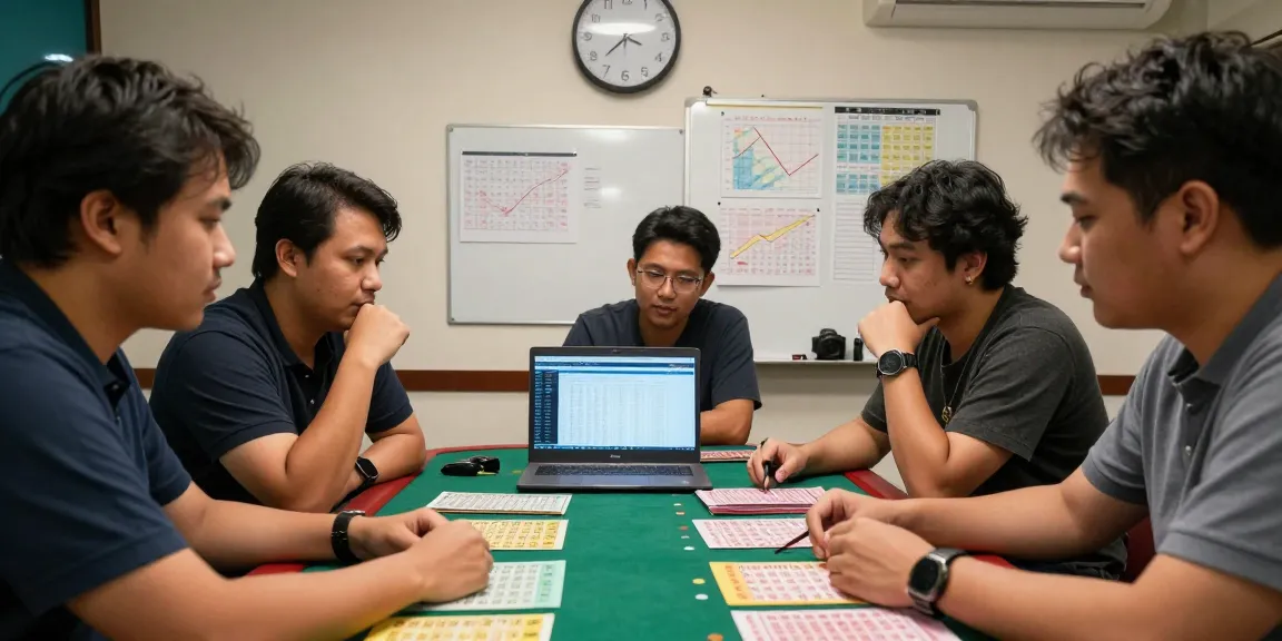 Diskusi dan analisis syair menang di meja taruhan togel dengan data dan grafik menonjol.