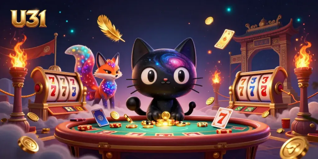 Engage with U31 casino dynamics, featuring magical gameplay elements and cosmic charm.