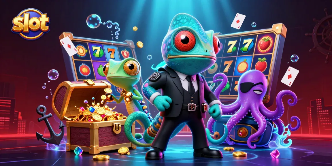 Experience the thrill of slot gaming with colorful reels and lively characters in action.