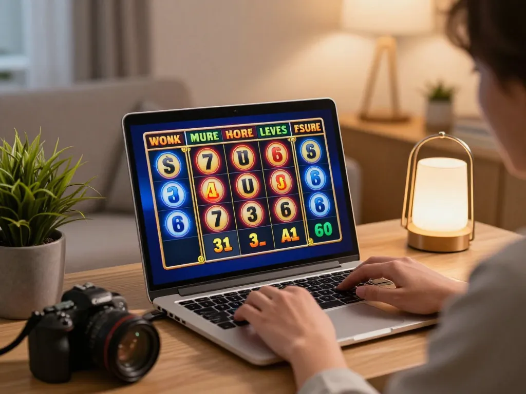 Playing situs slot gacor on a laptop at home creates a cozy and thrilling gaming atmosphere.