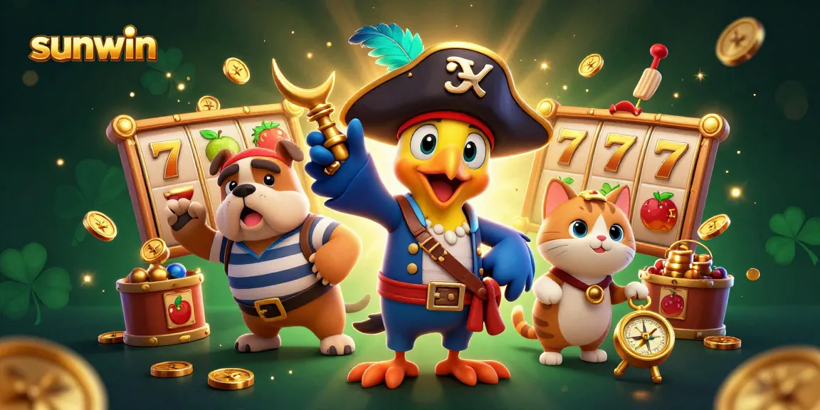 Experience exhilarating slot action at sunwin with vibrant characters and dynamic gameplay elements!