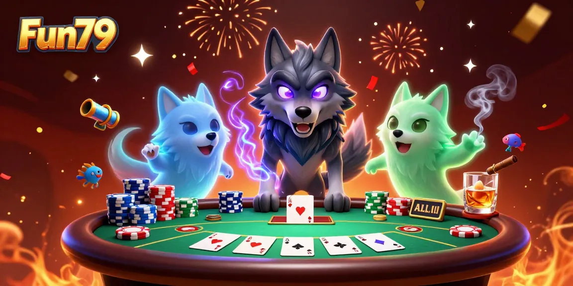 Engage in winning strategies at Fun79 with vibrant underwater gambling elements.