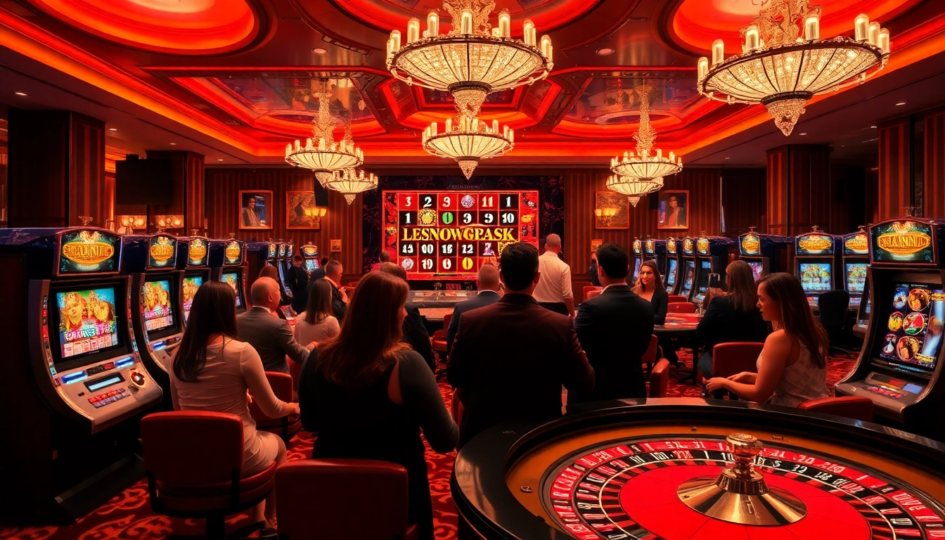 Experience thrilling gameplay at a demo slot pragmatic game in an elegant casino setting.