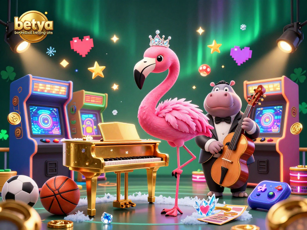 Engage with the exciting gameplay at the betya basketball betting site featuring a lively casino scene.