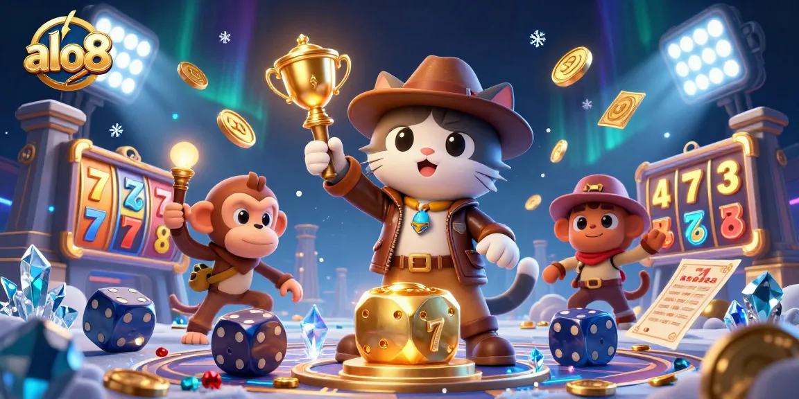 Experience winning adventures with alo8 in a vibrant casino discovery scene.