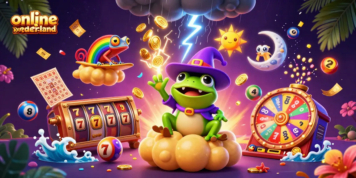Experience the enchanting world of online casino nederland with vibrant gaming elements and magical characters.