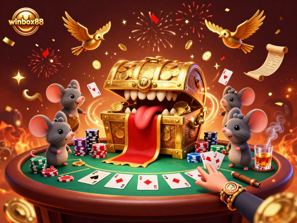 Experience winbox88 action with exciting poker elements and rich casino treasures.