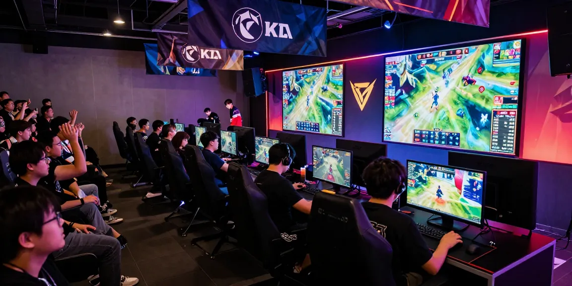 Exciting esports tournament scene featuring https://rokok88.us.com and passionate fans in a vibrant arena.