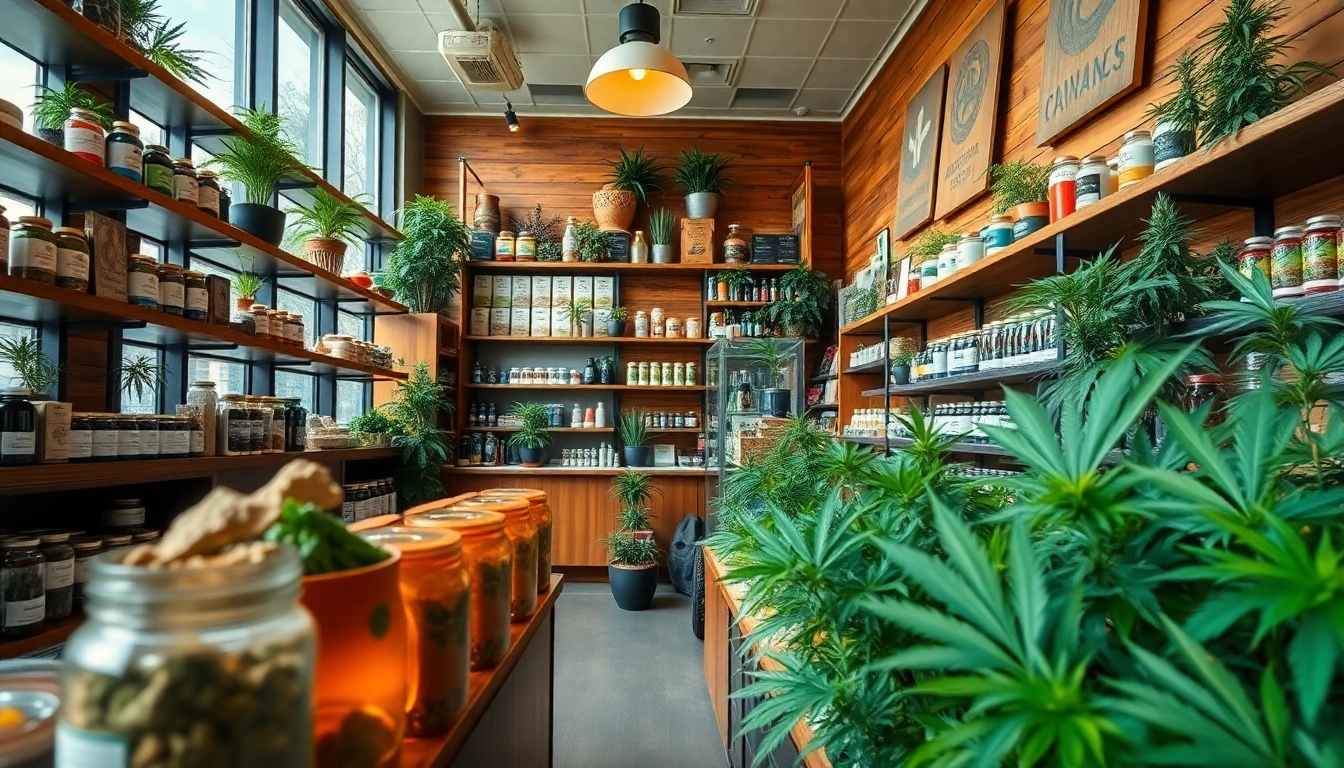 Browse premium cannabis products at our Weed Store with a welcoming ambiance.