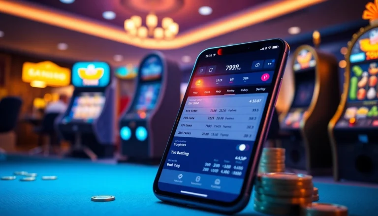 Experience online gambling through https://789p.direct/ showcasing diverse betting options on a smartphone.