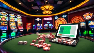 Experience the excitement of GOOD88 with professional poker play and vibrant casino visuals.