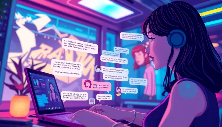 Engaging NSFW AI chat showcasing interactive dialogues and captivating visuals.