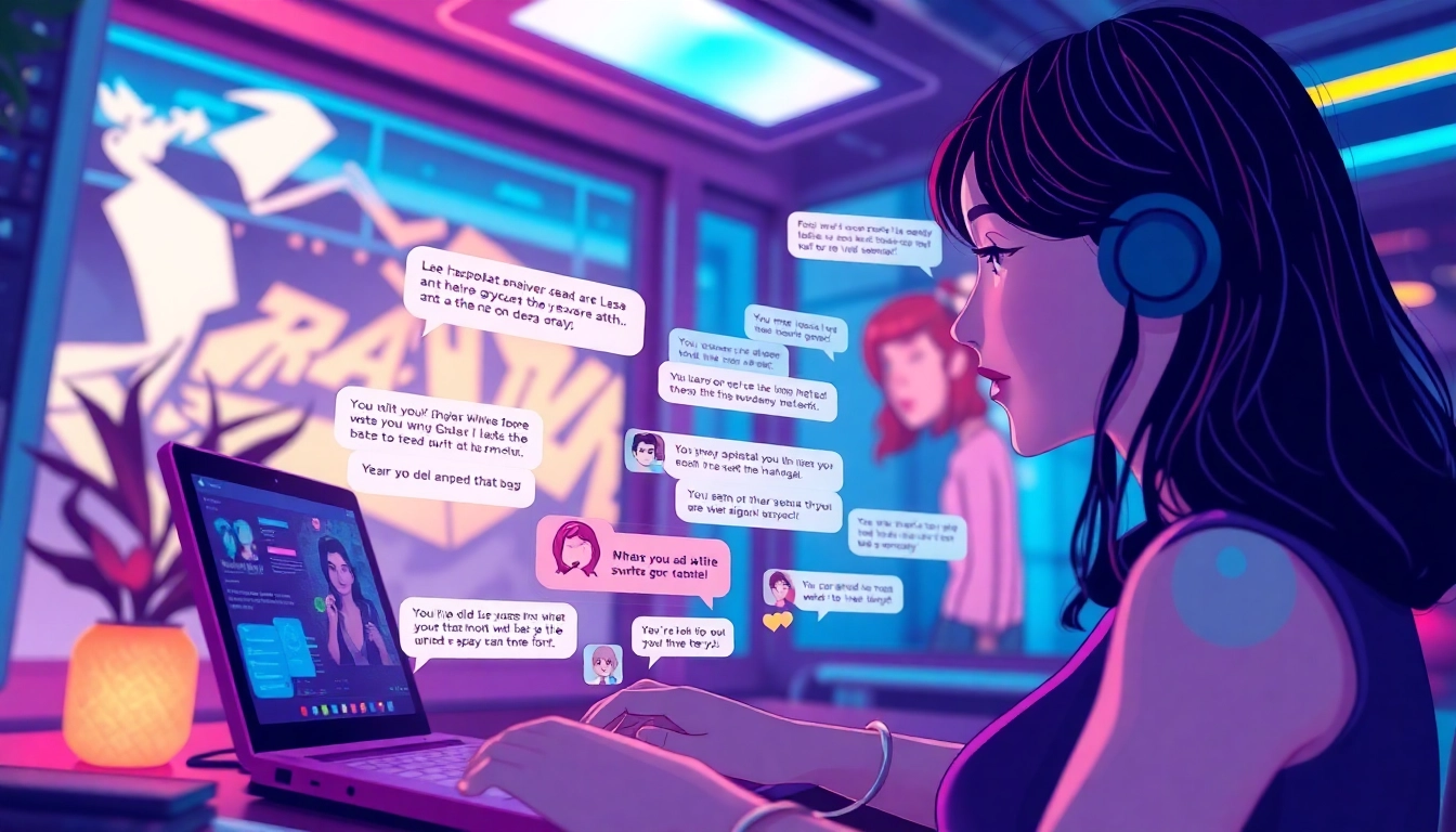Engaging NSFW AI chat showcasing interactive dialogues and captivating visuals.