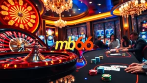 Experience thrilling moments at mb66 casino with vibrant games and players.