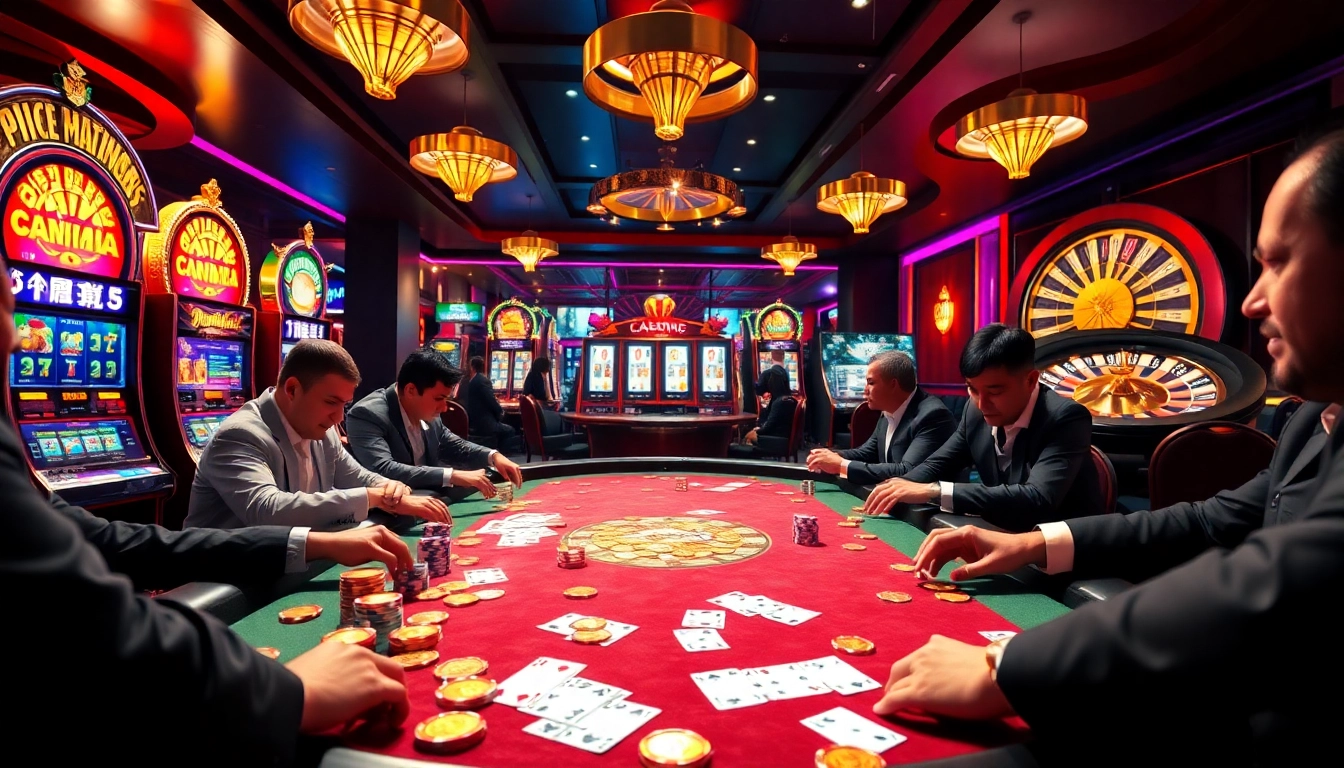 Experience thrilling gameplay at a poker table with colorful chips and cards at https://u888com.net/.